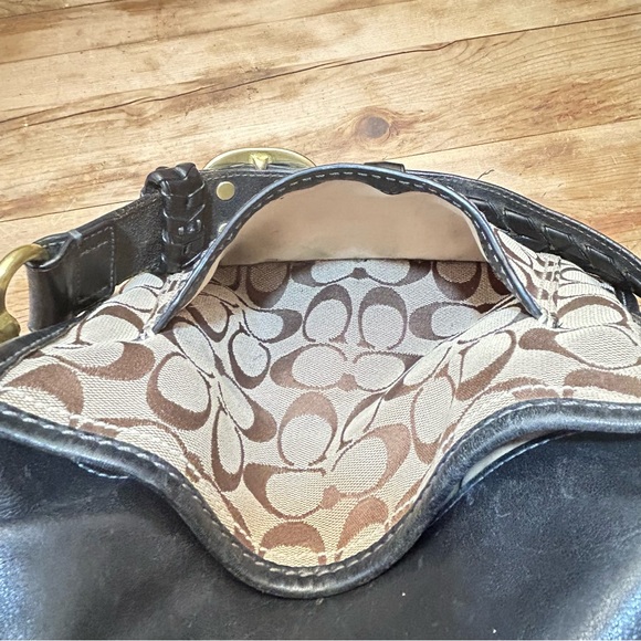 Coach Bleeker Signature Canvas and Leather Shoulder Bag 11434 - Picture 14 of 14